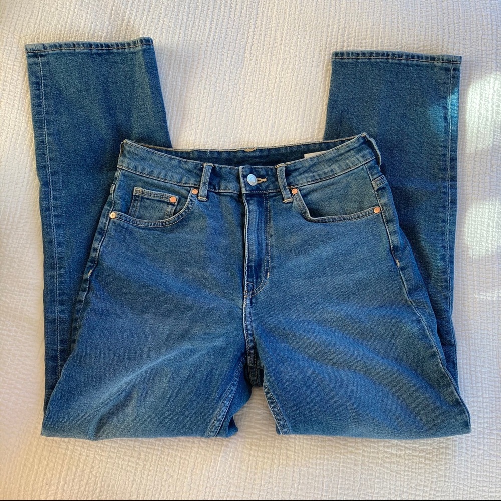 H&M Straight High Waist Denim - GREAT CONDITION